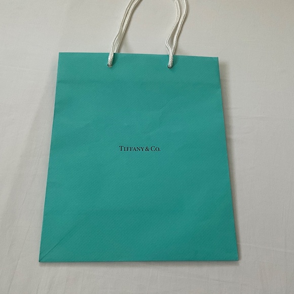 TIFFANY & CO. Lot of 3 Shopping Bags & 4 Ribbons - Picture 2 of 13